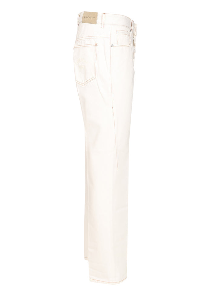 Givenchy Straight Fit Jean Jeans - Grey | 764995cb0eed3066f859d90364feb742135138b6