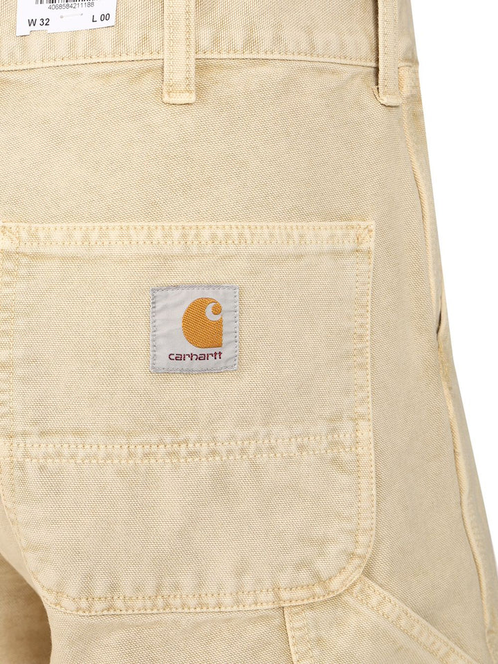 Carhartt Wip Single Knee Trousers - Beige | 96bff0345a1714af3a8dd71816806d1870d2f0da