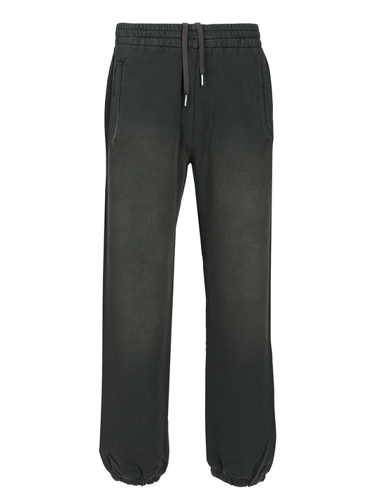 Cotton Jogging Trousers Nero