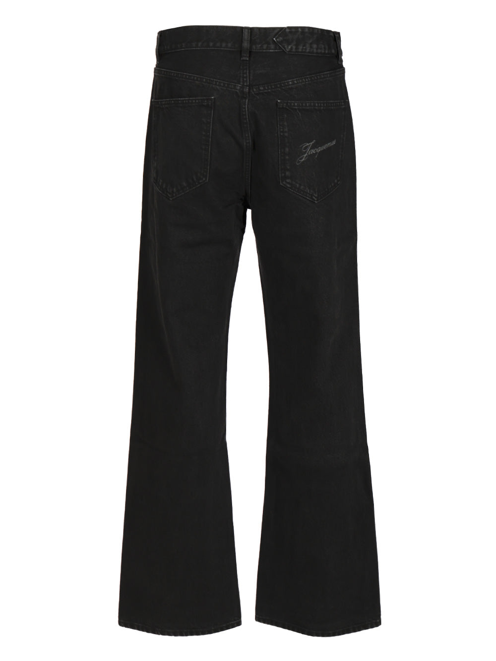 Jacquemus Straight  In De-Nîmes Denim Jeans - Nero | 90b88249cef79b2c1905c136403aad0632cb246e