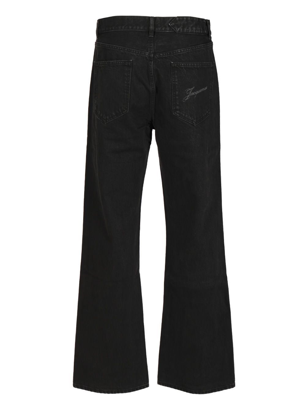 Jacquemus Straight  In De-Nîmes Denim Jeans - Nero | 8f0e6715dce35f8b30ec310f89af4f5f02044093