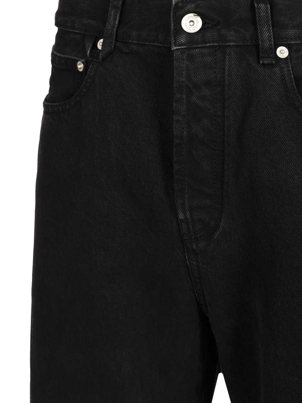 Jacquemus Straight  In De-Nîmes Denim Jeans - Nero | 31ff24ee66bd650c3a37ab0ad409f46b85ff19ec