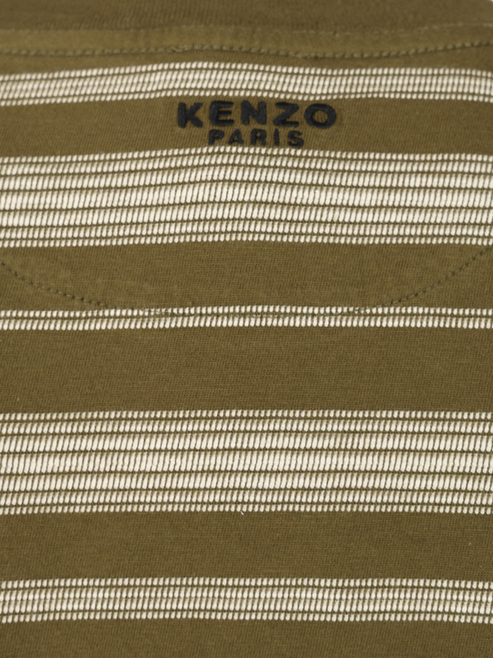 Kenzo Striped T-Shirt - Verde | 4db64e9aaf90df411ffca4cad914f784b847905e