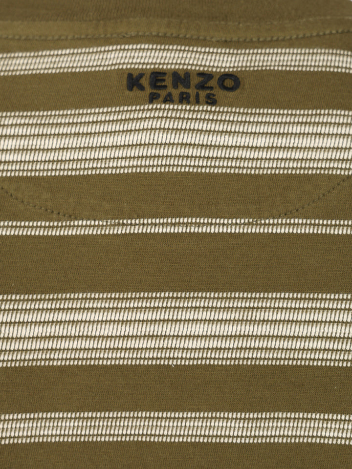 Kenzo Striped T-Shirt - Verde | 4db64e9aaf90df411ffca4cad914f784b847905e