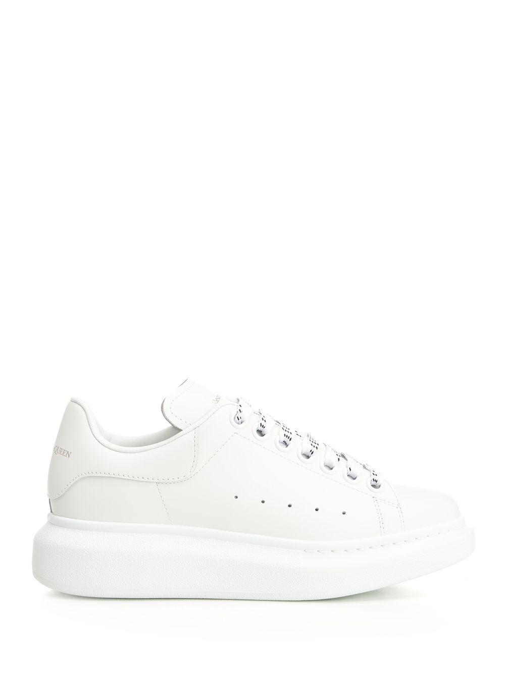 Mcqueen Oversized Calfskin Sneaker Sneakers - Bianco | 2ce3d31b018ae8cc2e4f53888b3da2bb4dba8124