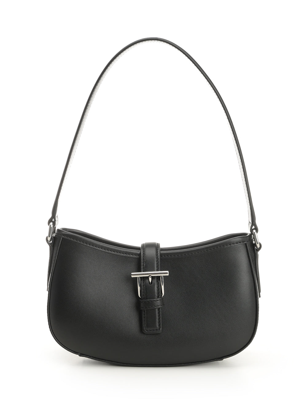 Mcqueen Mini T-Buckle Shoulder Bag Shoulder Bags - Nero | 073439a291e9a0f1621a03004861a6d67bb71046