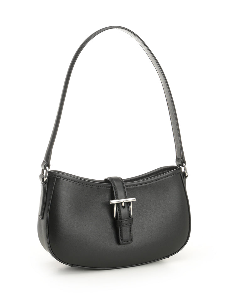 Mcqueen Mini T-Buckle Shoulder Bag Shoulder Bags - Nero | 90917c4997a2b855fdf7ca7f30a4b740605a51ae