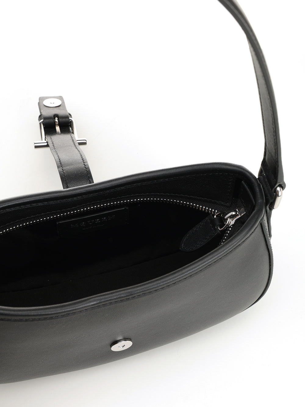 Mcqueen Mini T-Buckle Shoulder Bag Shoulder Bags - Nero | 54e5d2519f095a33ba1650115124af94e7179633