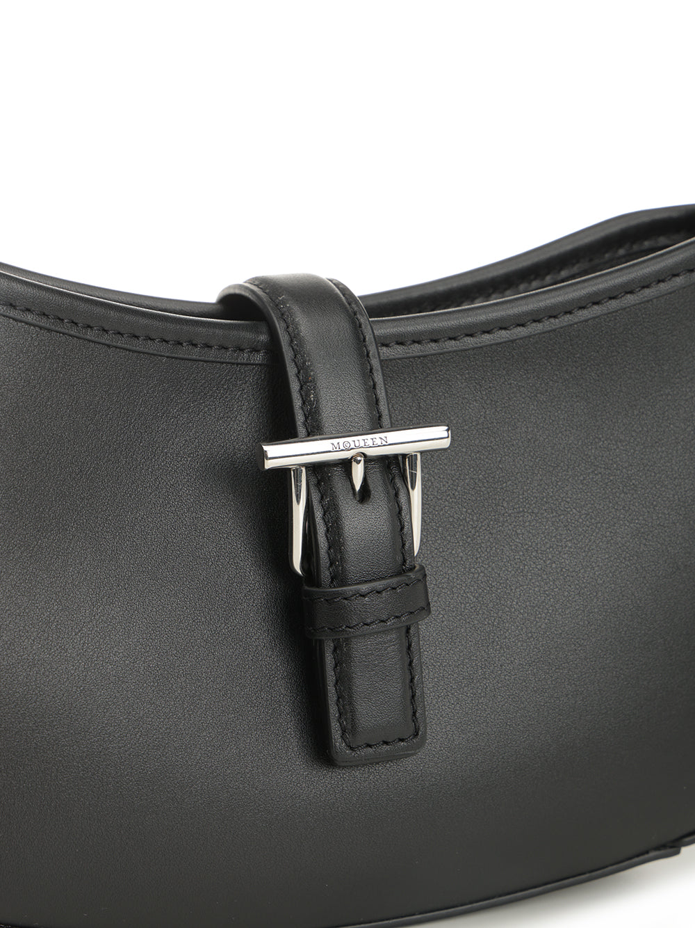 Mcqueen Mini T-Buckle Shoulder Bag Shoulder Bags - Nero | d2d44e32cf509c328e91f0f6a6180f8803d4989e