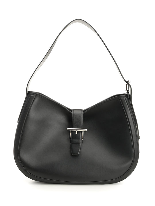T-Buckle Shoulder Bag Shoulder Bags Nero