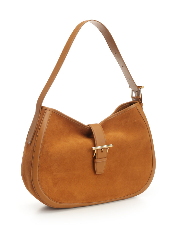 Mcqueen T-Buckle Shoulder Bag Shoulder Bags - Beige | 69613b5c7790617e0772dcd54ce9b5cb9916ccdb