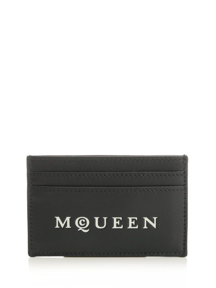 Mcqueen Mcqueen Card Holder Wallets - Nero | 85b1c9d1e7b74b62633810488c809362a0c65071