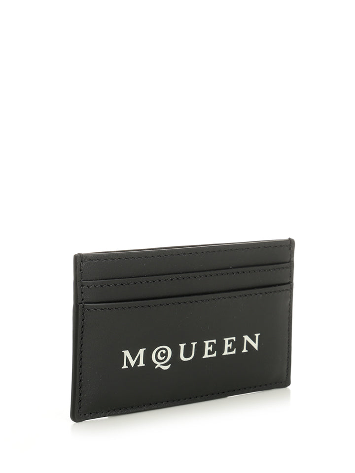 Mcqueen Mcqueen Card Holder Wallets - Nero | 46b48c9eef530b99668e4bf29fbeae087256a083