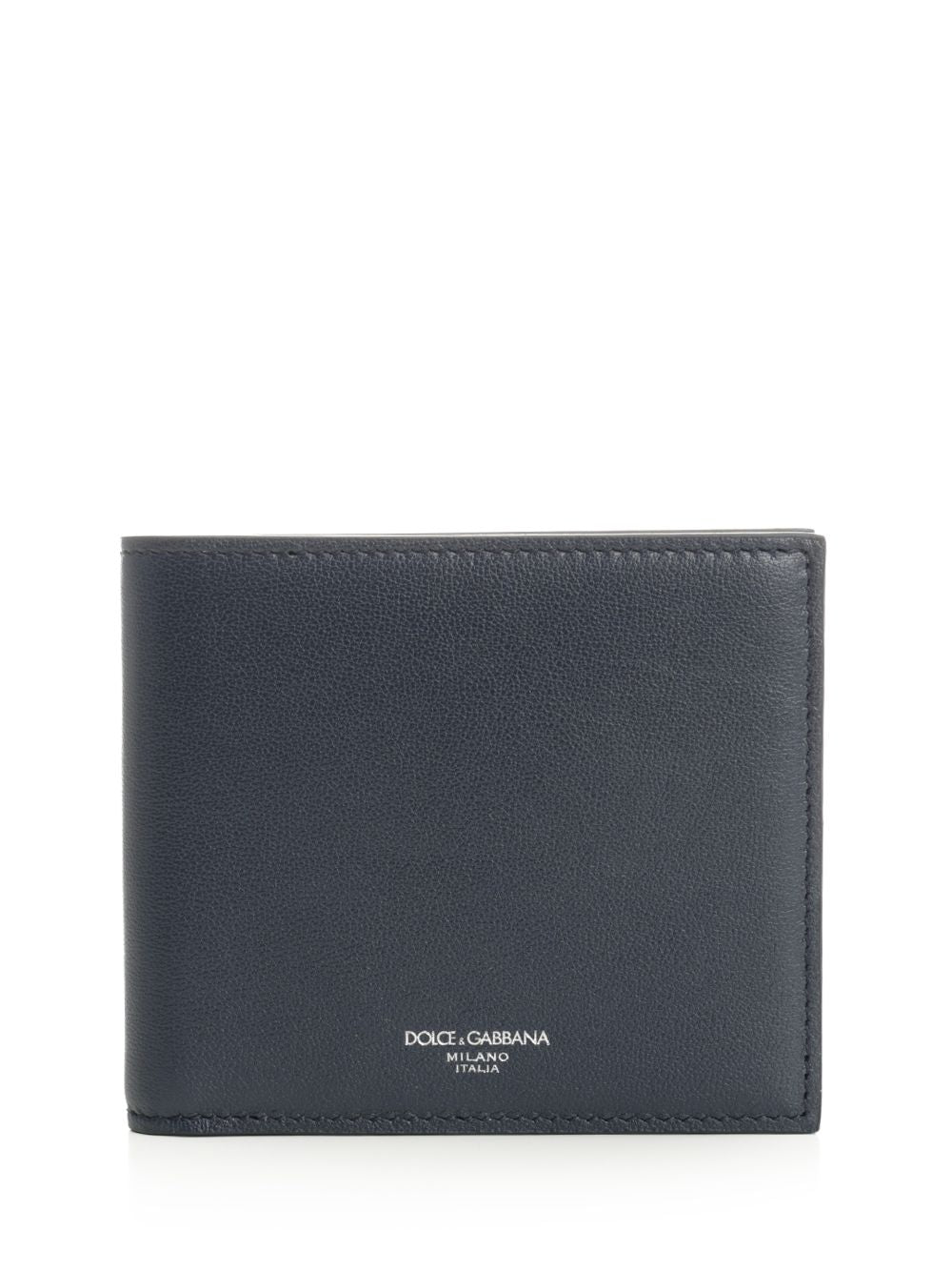 Dolce & Gabbana Calfskin Wallet Wallets - Blu | f99a19a4f0098ec6e40e68a731106413a1624d7d