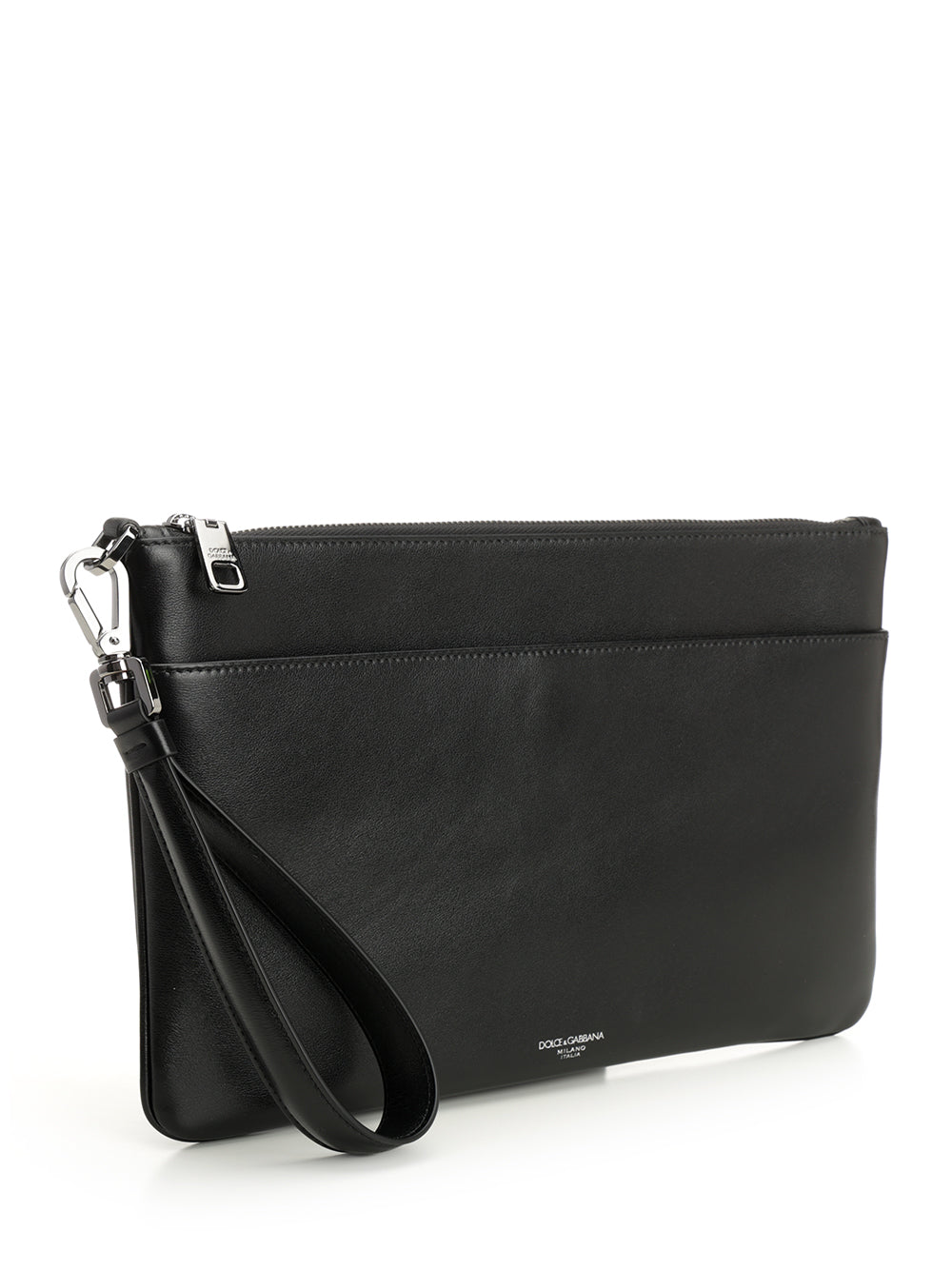 Dolce & Gabbana Calfskin Toiletry Bag Small leather goods - Nero | ab6e374319e5be9db84aeeaa709653a49815022c