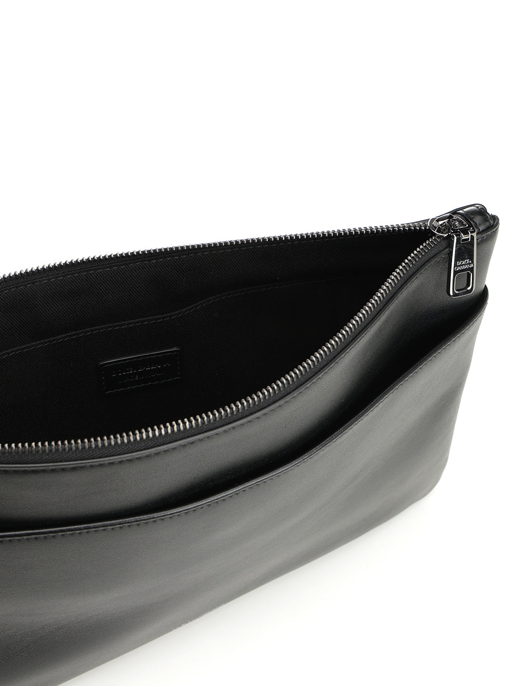 Dolce & Gabbana Calfskin Toiletry Bag Small leather goods - Nero | 2c6a16cf446fa2ebe11ac7fe501485d5a047836b