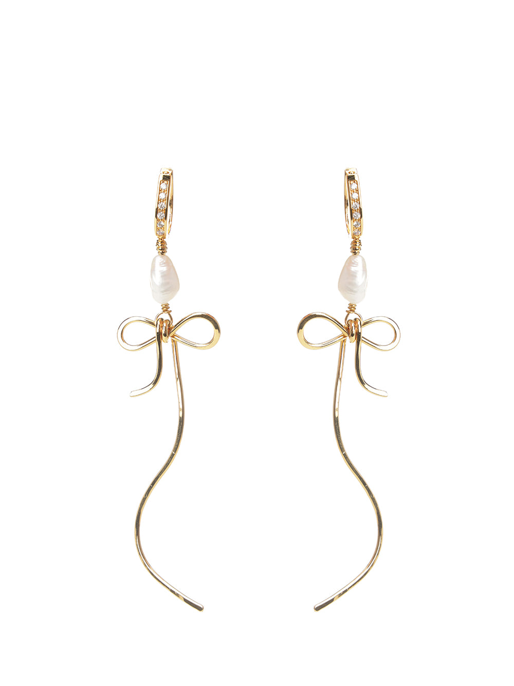 Marni Bow Drop Earrings Gioielli - Oro | 93e46899306f0b571c1174df9f24c6367f28bee3