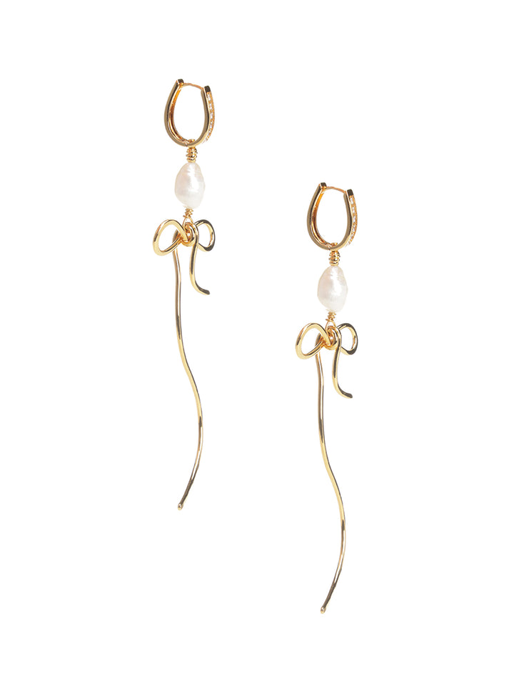 Marni Bow Drop Earrings Gioielli - Oro | 6a36f454bb9efa9d54bf3b312fbedfb74098f662