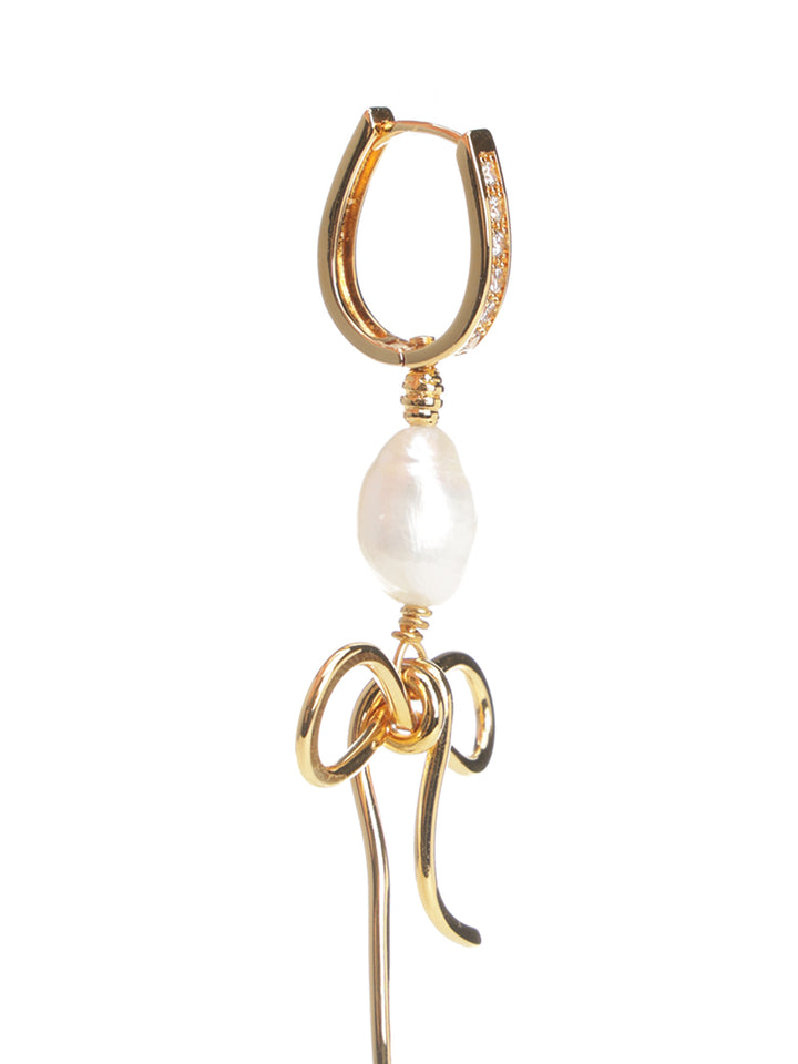 Marni Bow Drop Earrings Gioielli - Oro | 69bf6e3d3672aca766b33904316cd817ec32c1cd