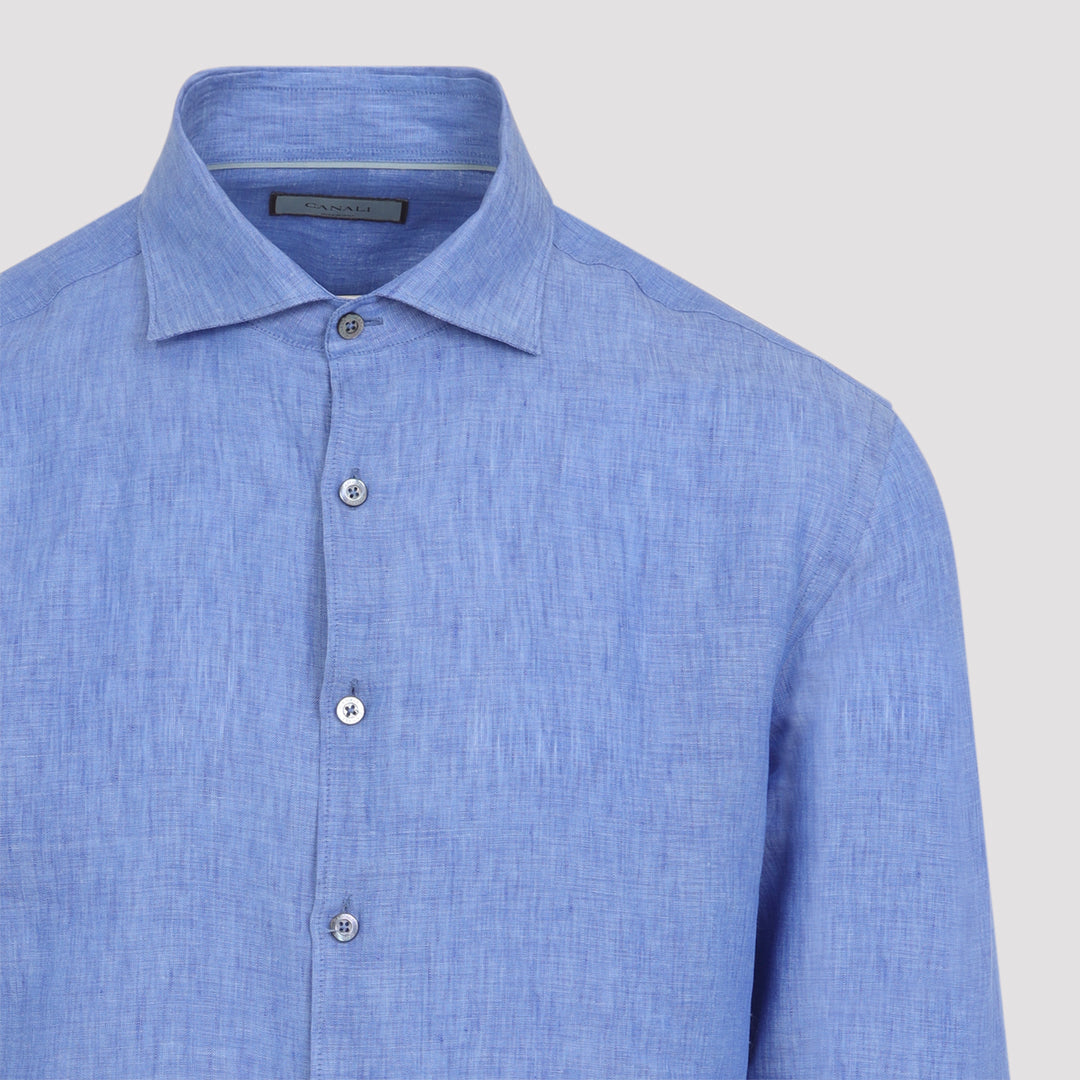 Canali Shirts - Blu | 91b1cb07d62e6ac2624c39e17504e92cac26d223
