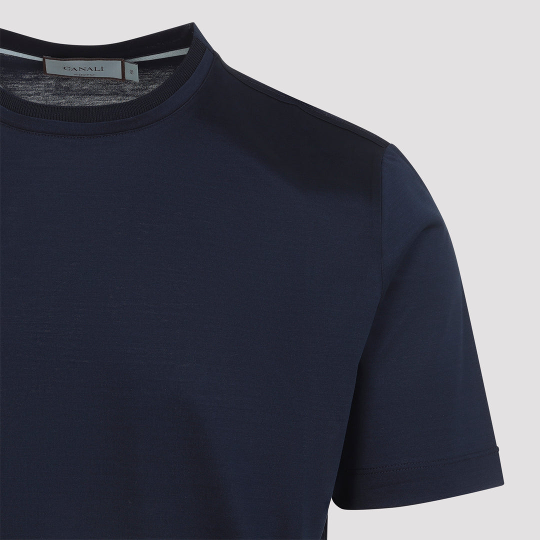 Canali T-shirts - Blu | e9d0d511131ff4d73c5bab35ff7509457d489e16