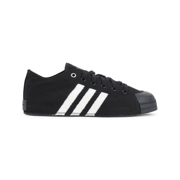 Black Cotton Nizza Lo Sneakers