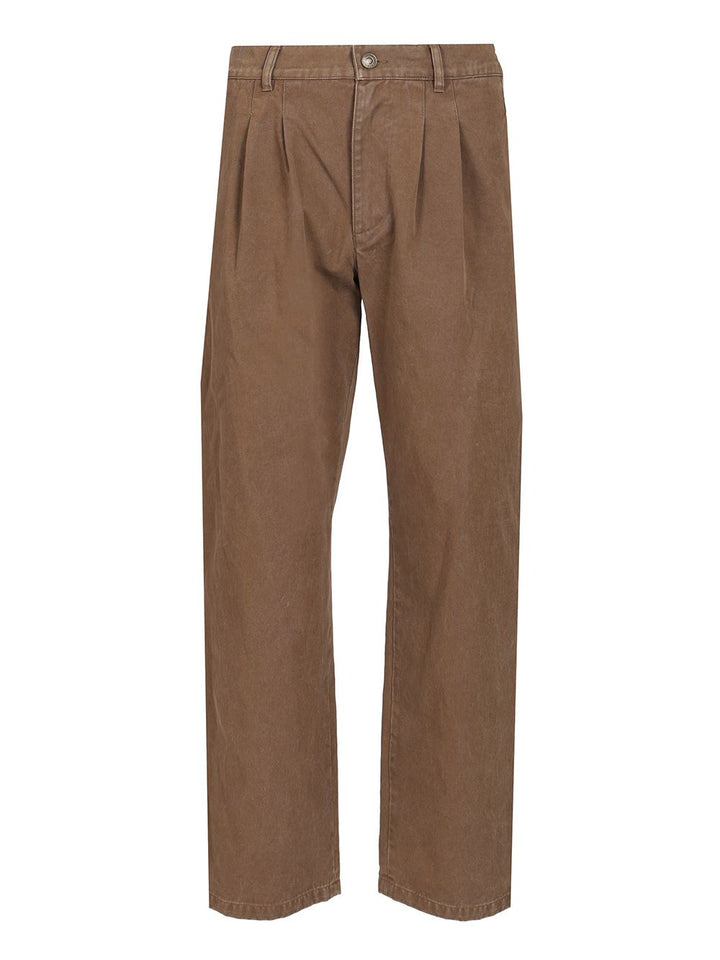 Marant Kostin Trousers - Marrone | 80fd77273f2cdcff7a7fd51c1de711b83b376115