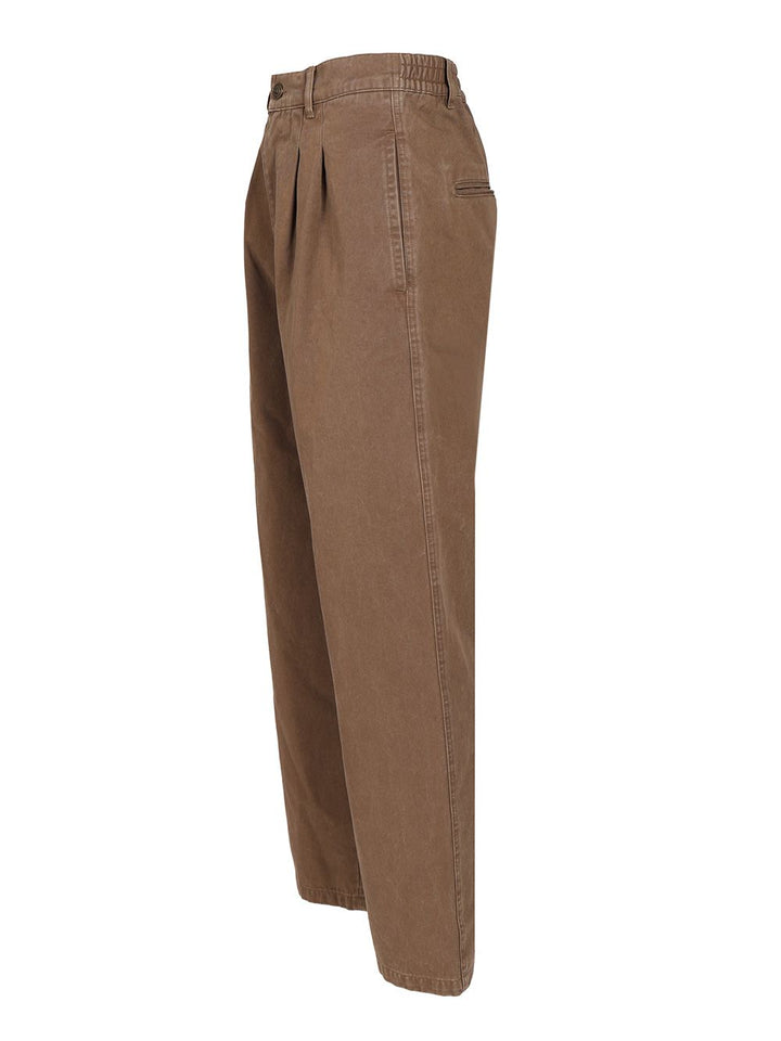 Marant Kostin Trousers - Marrone | b35e775bd558d632c4beb1c923e67bbb2ba86fcc