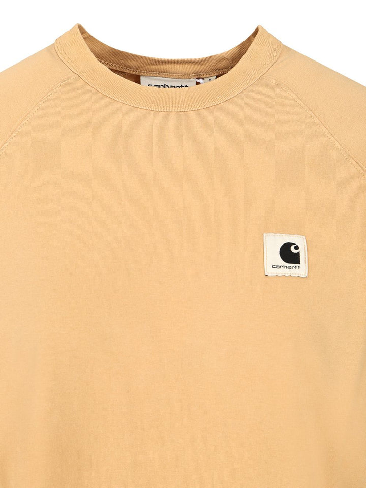 Carhartt Wip Jersey T-Shirt - Beige | f8ea4812df1a81808339c1086f5c91b16c74c627