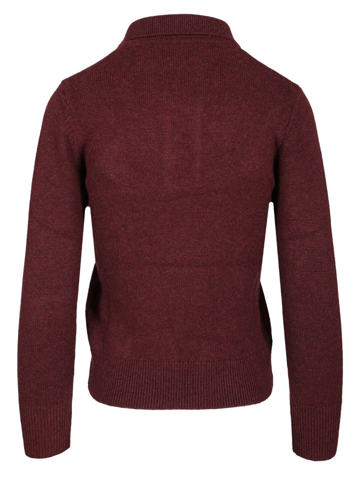 Marant Etoile Nola Polo shirt - Bordeaux | bd1dfe280261d4ec932db4aa963bbc1fad2dff71