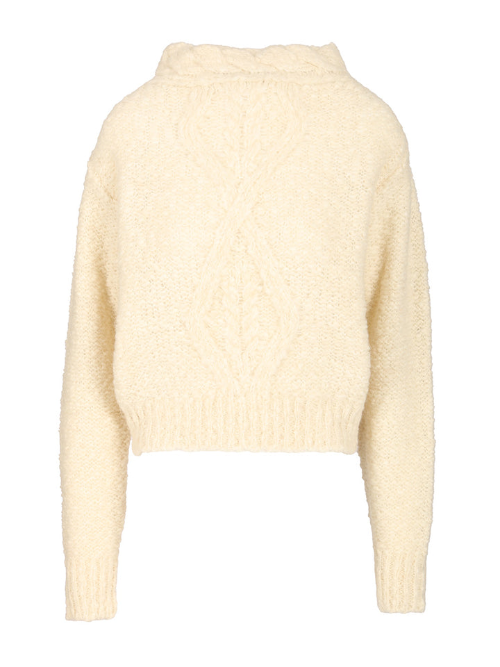 Isabel Marant Romane Knitwear - Bianco | 03434c427c0714e15861fcf6c33e3aac802079bc