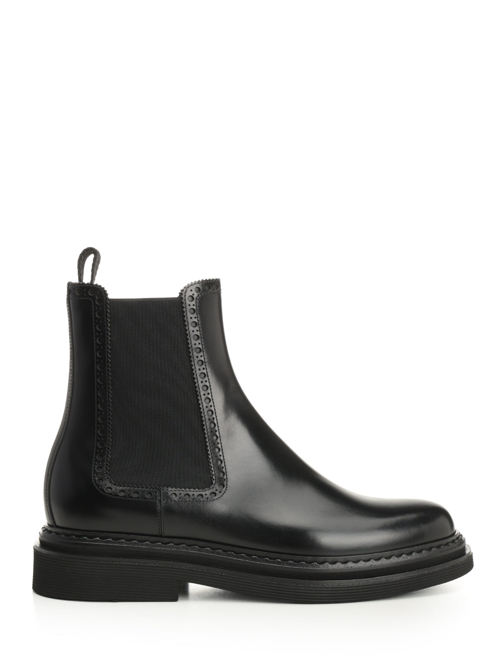Dolce & Gabbana Brushed Calfskin Ankle Boots - Nero | 1f5349cc66e10d9a38a843256a989ca36e5433cc