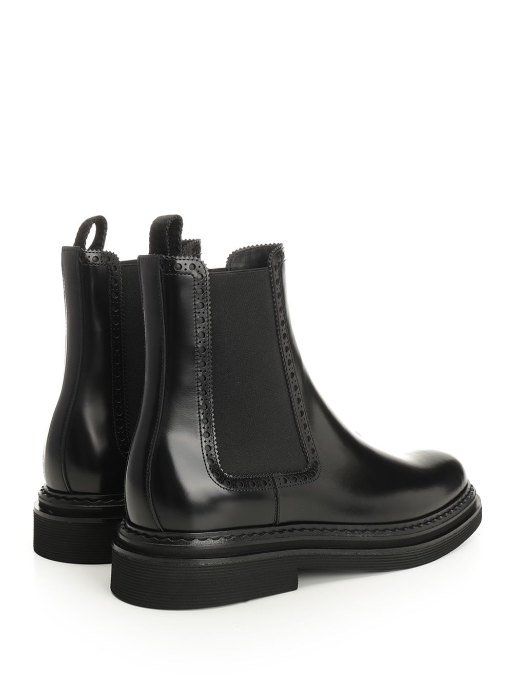 Dolce & Gabbana Brushed Calfskin Ankle Boots - Nero | dffbdade06e16f897c97742666c907ee41cdf1c1