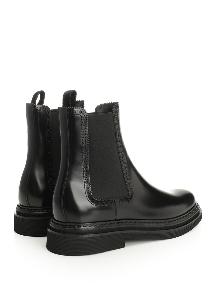 Dolce & Gabbana Brushed Calfskin Ankle Boots - Nero | ecb04b020408aa02f6ab1e2d9f73064c727c4993