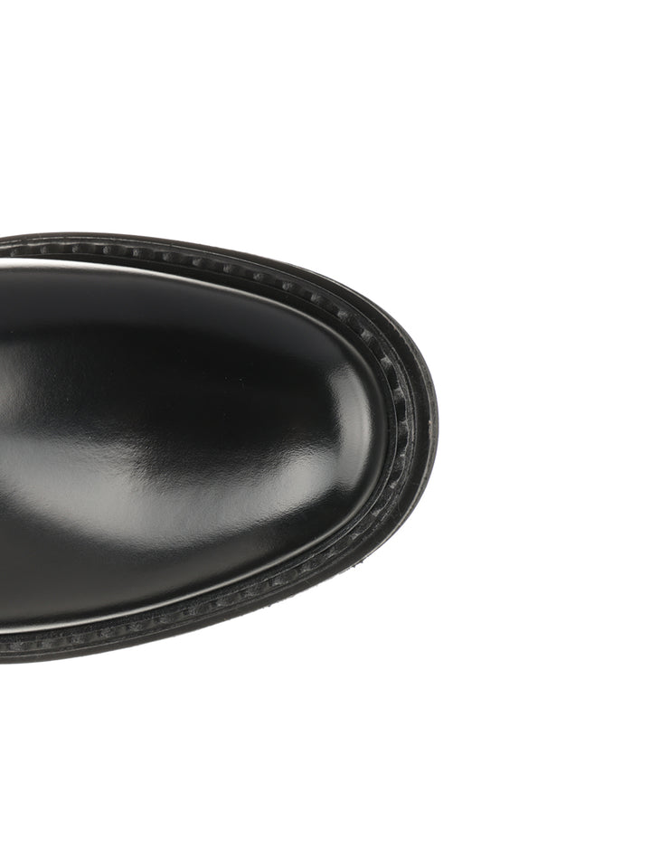 Dolce & Gabbana Brushed Calfskin Ankle Boots - Nero | 5610b8376d165a5e16a296b0c1262a47a1a21390