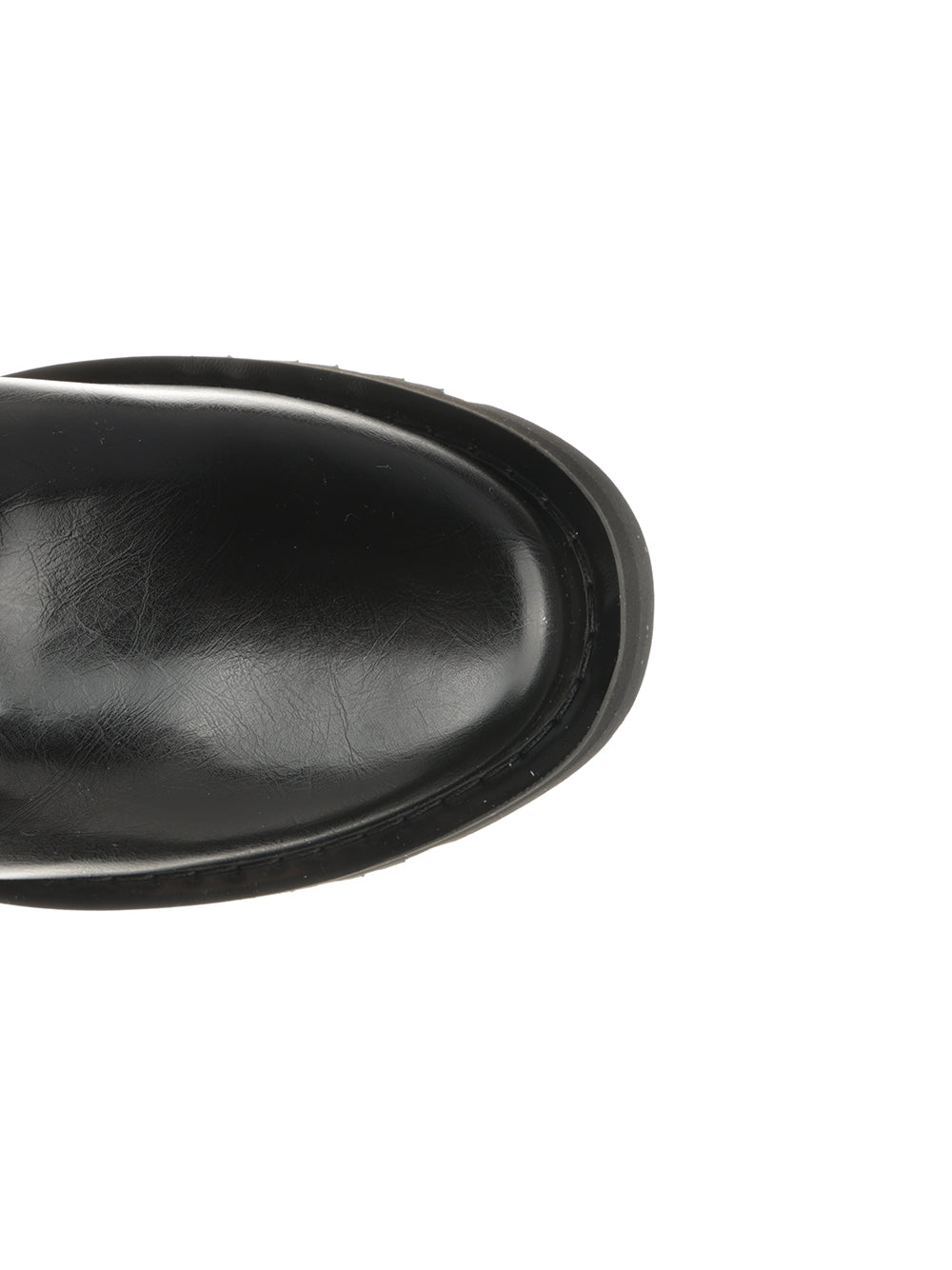 Ganni Studs High Boot Crinkle Oleatex Boots - Nero | 9f3ad8eb478d7cc6900438116ca3ef361134b307