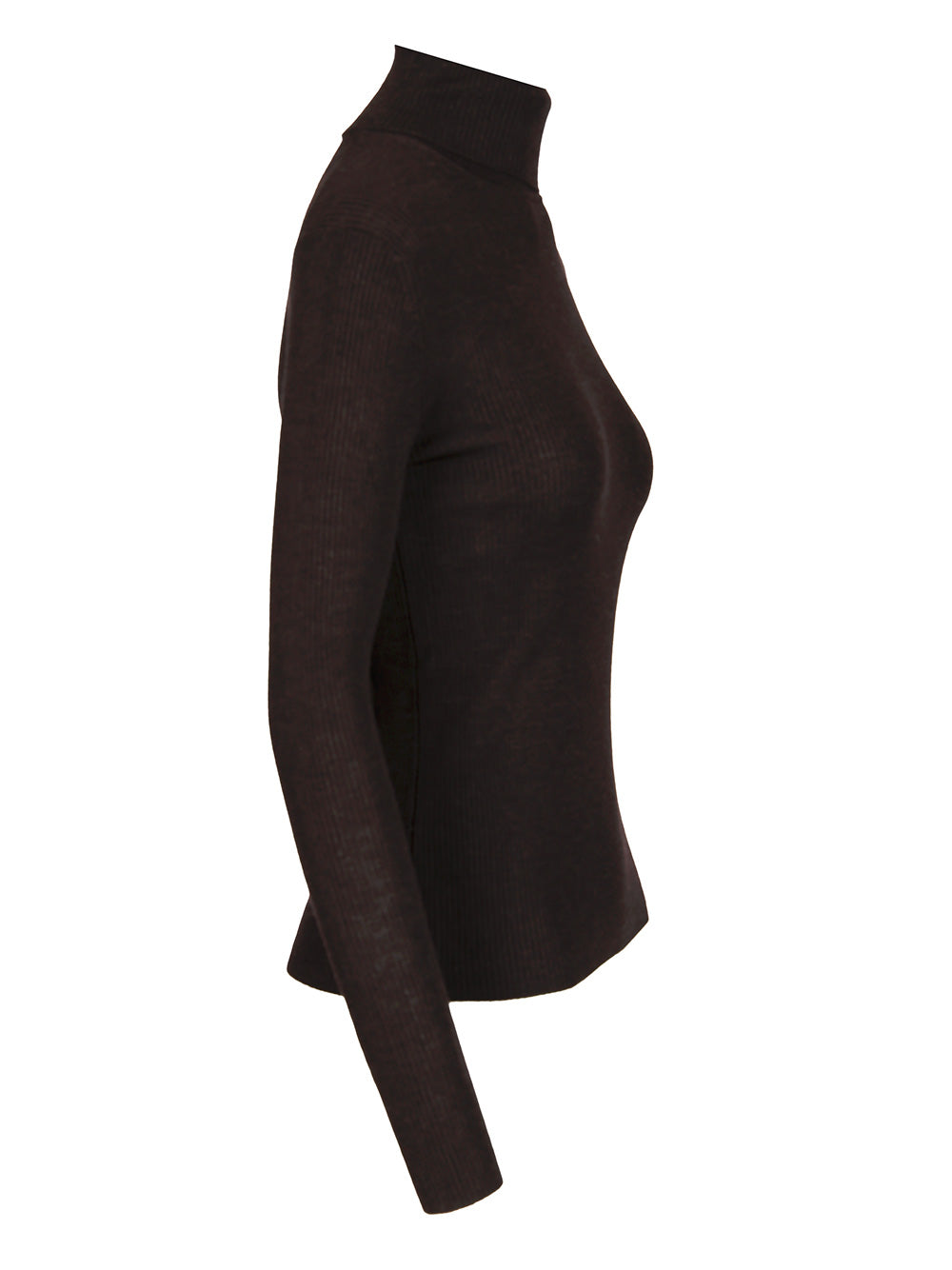 P.A.R.O.S.H. Ribbed Wool Turtleneck Knitwear - Marrone | 463bb565e50730b9baf2841491e77a9b2b01ffc4