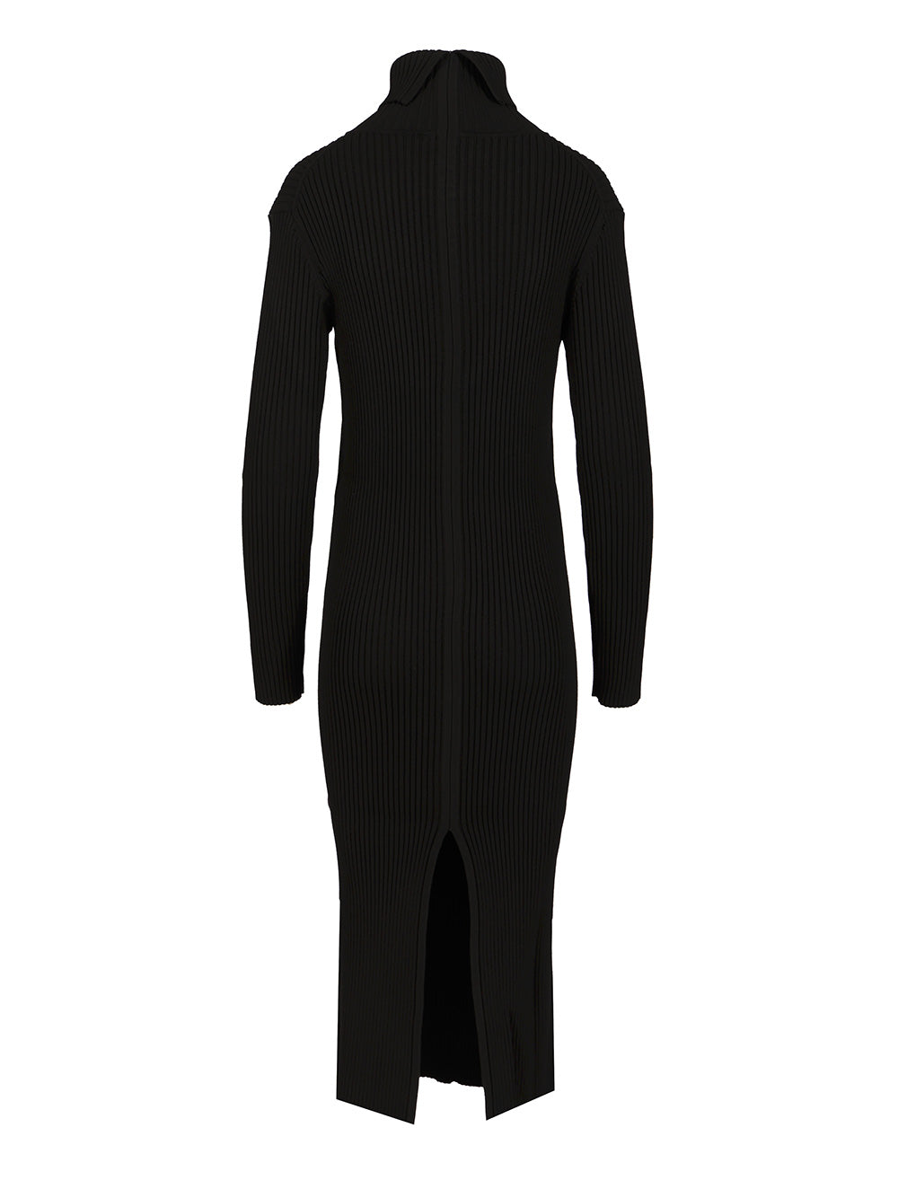 P.A.R.O.S.H. Midi Dress Knitwear - Nero | 8008d70d2fa550858c22c932b296add14ea5a84d