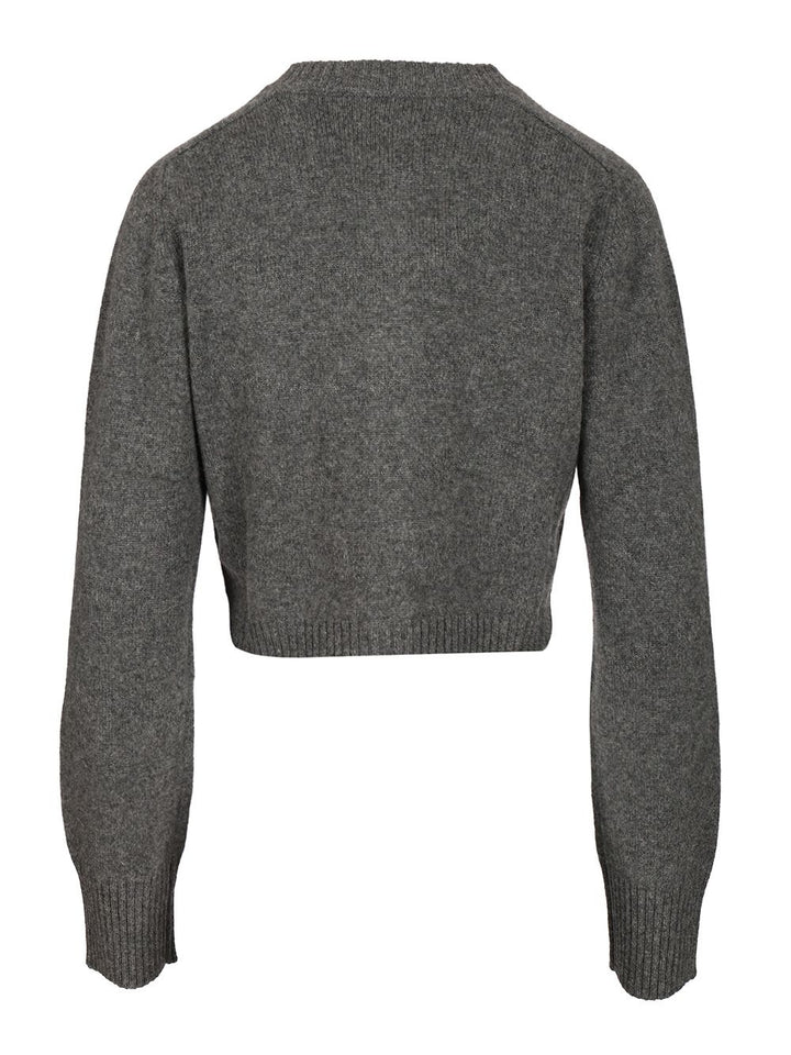Loulou De Saison Zephir Lds Knitwear - Grey | e50986d11c67d147f95ac0fd7cb7387771d103f7