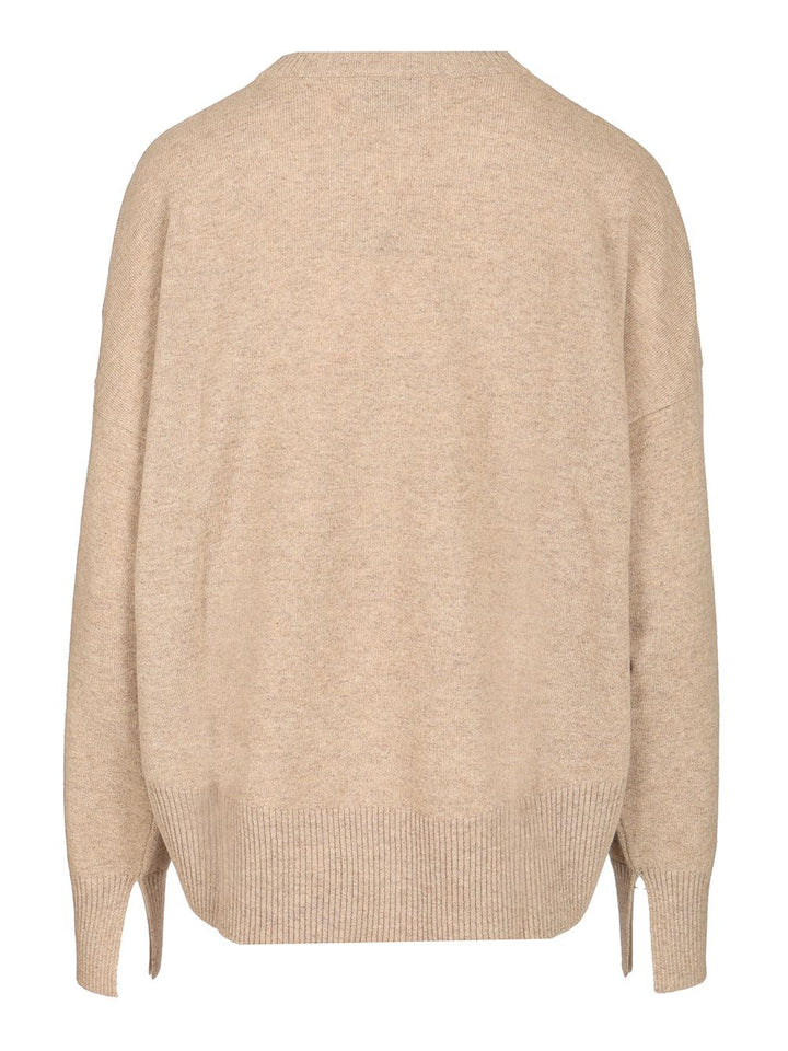 Loulou De Saison Anaa Lds Knitwear - Beige | acc419a9afbfed79288191cf5fc61e7fdbb7086d