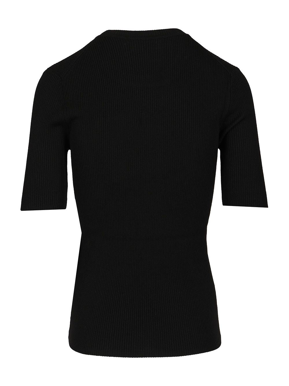 P.A.R.O.S.H. Half Sleeve Sweater Knitwear - Blu | a515cb6054c302e372c8e07ed869ed4a40dbde0f