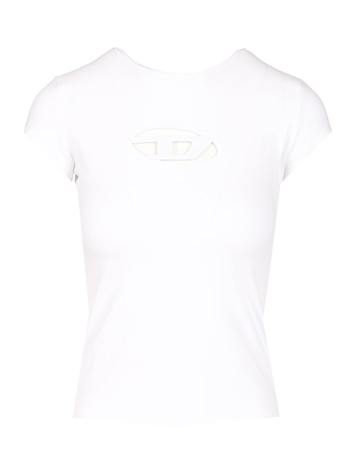 Diesel 90's Style Top T-Shirt - Bianco | 85bf3a5ed3929569ed5d4877cbd7f7b3a2656514