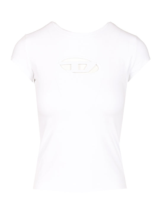 90'S Style Top T-Shirt Bianco