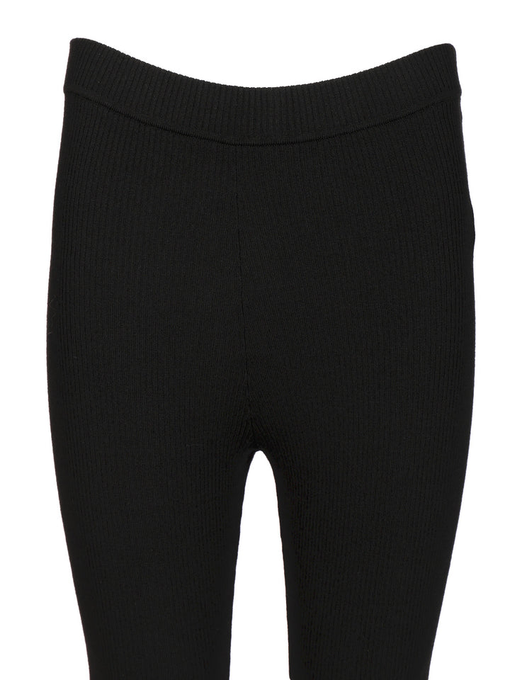 P.A.R.O.S.H. Wool Leggings Trousers - Nero | cd31446be5a42768deb1c9cc0747fe84f470c8ba