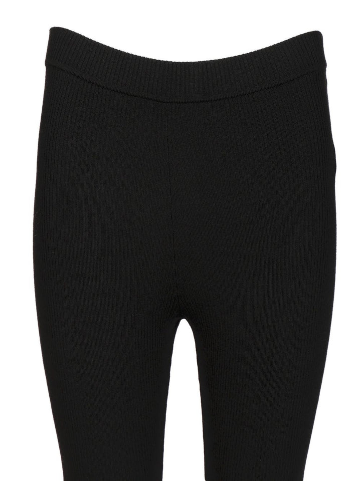 P.A.R.O.S.H. Wool Leggings Trousers - Nero | 70af91e895d8d02778b885df92ea38222548fdeb