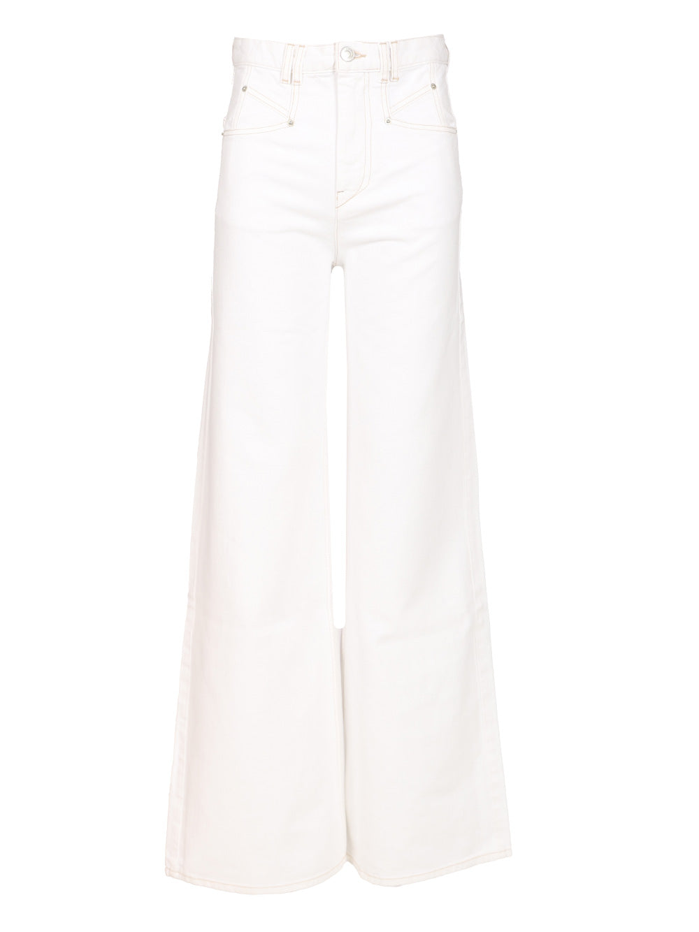 Isabel Marant Lemony Trousers - Bianco | e9ad4db77d2892f9231e2175ad6e0c3c8c7efd52