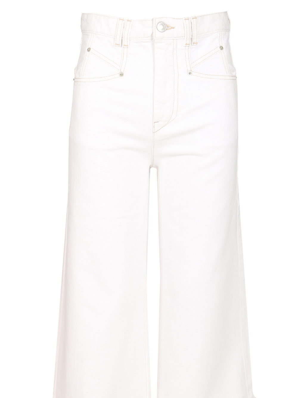 Isabel Marant Lemony Trousers - Bianco | bbd47fc0e1615537d1215e7d361527dfa3ed19b7