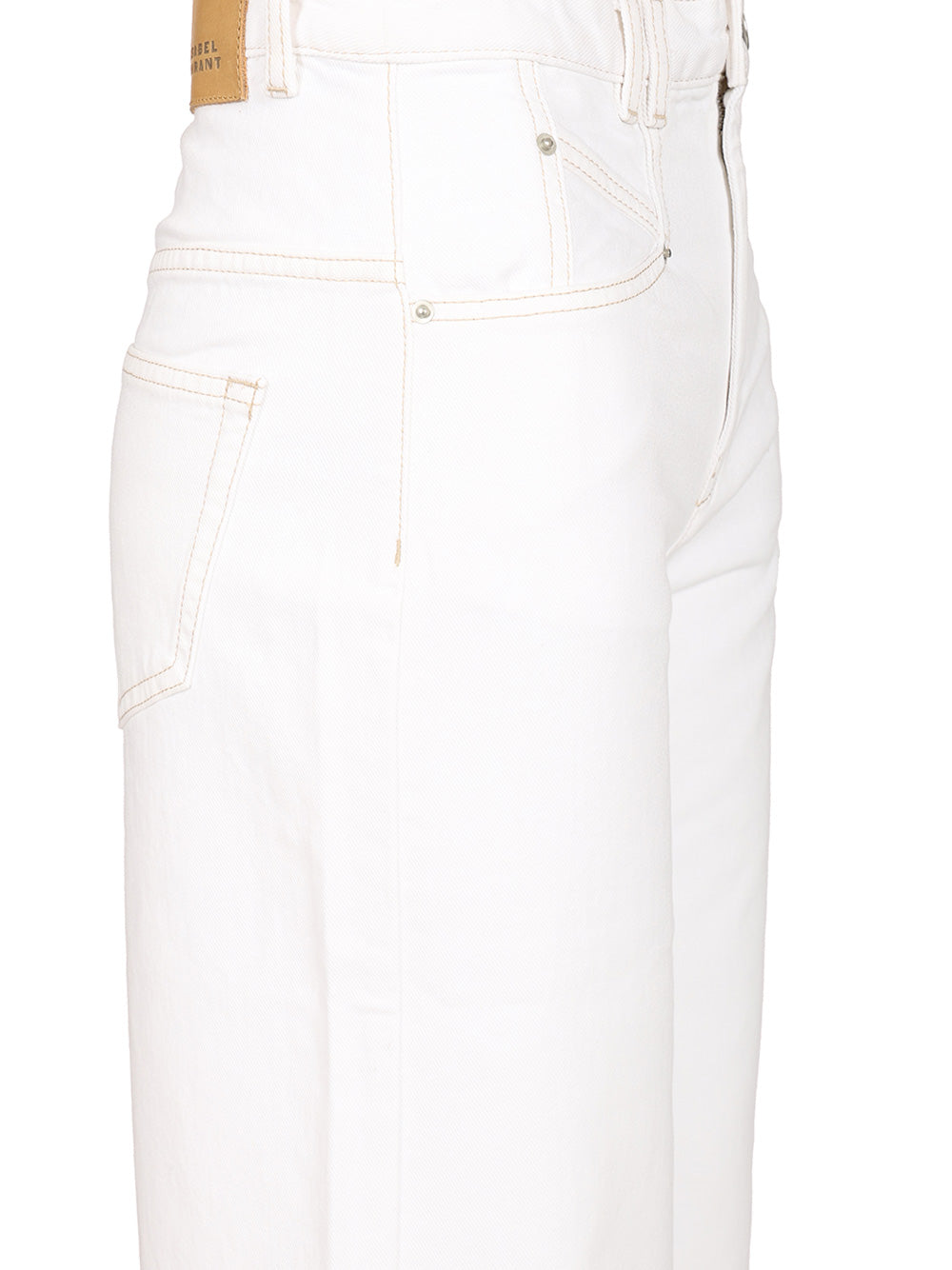 Isabel Marant Lemony Trousers - Bianco | 2d0dae921747a904243c5e993f481ef764692b38