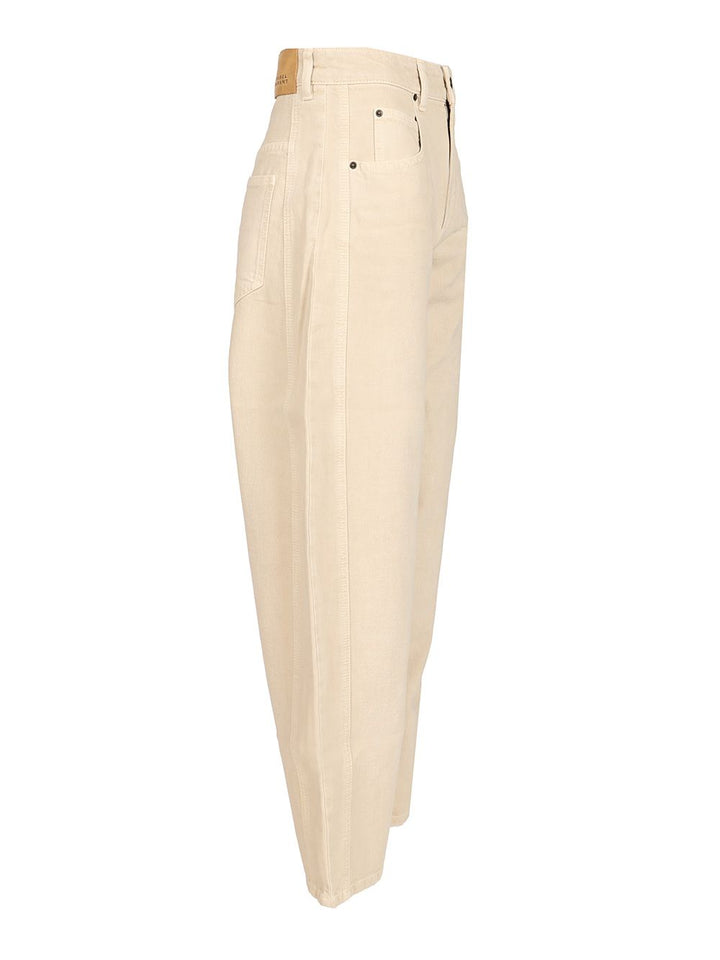 Isabel Marant Oriane Jeans - Marrone | d6e9b49a0dc399c8c801bd1e2528bcd4238373c5