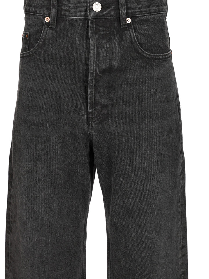 Saint Laurent Carrot-Fit Jeans Trousers - Nero | 8c3b73c12c04c561d132fda334047672506c07a7